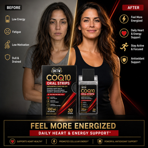 OEM CoQ10 Oral Strips Fast Melt Oral Film with Coenzyme Q10 for <b>Heart</b> Wellness, Sugar Free B2B - Product Image 2