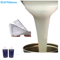 Caoutchouc de silicone RTV-2 souple pour la fabrication de moules en résine/bougie, caoutchouc de silicone liquide