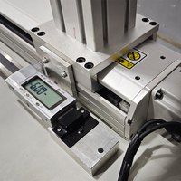 Machine de marquage par poinçonnage rotatif 2400W, équipement de marquage automatique à portique pour l'aérospatiale, pour les pièces de moteur Boeing et Airbus