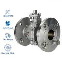 Vanne à boisseau sphérique en acier inoxydable à bride DN200 personnalisée, fabricant fiable de vannes d'eau de qualité commerciale pour la plomberie au gaz naturel