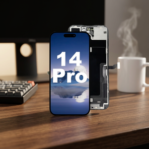 Display LCD di Qualità per iPhone 14 Pro, <span class=keywords><strong>Schermo</strong></span> da 6.1 Pollici, Assemblaggio Completo, Consegna Rapida, <span class=keywords><strong>Riparazione</strong></span> Schermi - Product Image 2