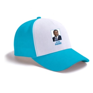 Cappello Elettorale Bicolore in Poliestere e Cotone con Logo Personalizzato Economico - Product Image 2