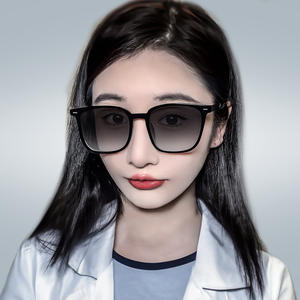 Gafas de sol Ln con montura negra, lentes de PC, protección UV400, unisex, tipo 3, parasoles, parte 650 - Product Image 3