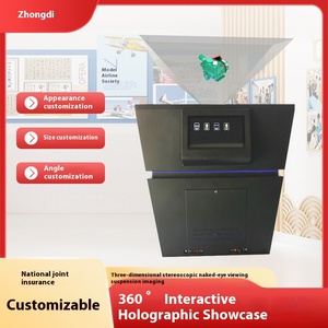 Mẫu trưng bày sản phẩm cao cấp hình kim tự tháp hiển thị ảnh ba chiều 360 độ mới về - Product Image 6