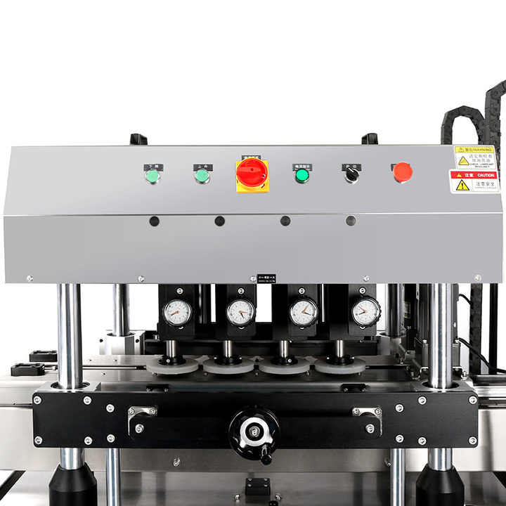 Automatic Linear Screw Capper Liquid Soap Shampoo Round Beverage Bottle Jam Glass Jar Capping Machine