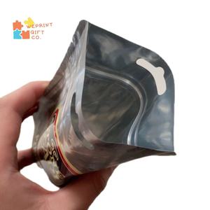 Vente en gros Emballage refermable avec impression personnalisée Sac en mylar anti-odeur avec fermeture à glissière 3.5G/7G <span class=keywords><strong>Pochette</strong></span> debout pour collation avec zip-lock - Product Image 4