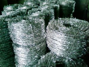 Kawat berduri perlindungan tinggi, 4 titik pagar berduri 16 Gauge(<span class=keywords><strong>1.6mm</strong></span>), kawat berduri untuk pagar, rumah, pertanian, Taman - Product Image 4