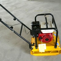 Compacteur de sol hydraulique à plaque vibrante, essence/électrique/diesel, mini compacteur manuel portable pour la vente