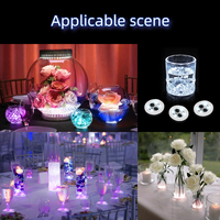 Étiquette LED personnalisée pour bouteille, autocollant lumineux pour fête, boîte de nuit, bar - Autocollant lumineux pour bouteille, 3 modes, vente en gros