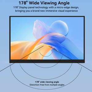 Monitor Portátil Inalámbrico OEM Personalizado de 14 Pulgadas IPS LCD 1920*1080P Tipo C, Delgado y Ligero, Extensor de Pantalla para Oficina, Juegos y Viajes - Product Image 4