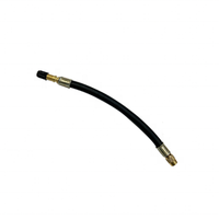 Extension de valve de pneu en caoutchouc flexible, adaptateur pour moto et camion