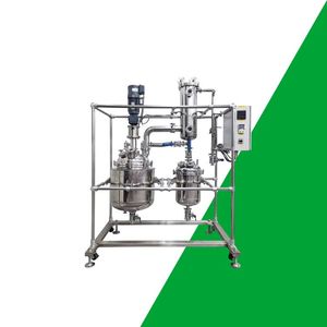 TOPTION 50-150L Customizable Volume Stainless Steel <b>Jacketed</b> Reactive Crystallizer Reactor for Oil Refining and Industrial Use - Product Image 1