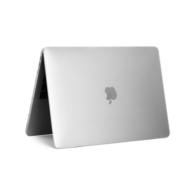 White Carbon Fiber Laptop Stickers for Macbook, for MacBook Carbon Fiber Laptop Skin Pro 13 Inch