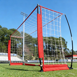 Portería de Fútbol Portátil 6'x4'x2' Plegable con Red y Bolsa de Transporte para Entrenamiento en Jardín, Marco de 25mm, Red de 3 Capas TD - Product Image 4