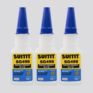 SUITIT SG498 20g 120 ° Pegamento Superfuerte Resistente al Calor para Cuero, Volante de Coche, Aluminio a PC, Piezas de Altavoces, Silicona y Nailon - Product Image 5