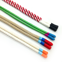 Cordon de serrage personnalisé en silicone rond Oeko-Tex 100 pour pantalons et sweats à capuche, vente en gros