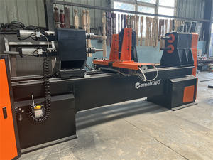 Torno CNC de Doble Eje CA-1520 <span class=keywords><strong>para</strong></span> <span class=keywords><strong>Madera</strong></span>, Torno CNC <span class=keywords><strong>para</strong></span> Postes de Escaleras, Barandillas, Patas de Mesa y Silla, y Palos de Béisbol - Product Image 3