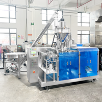 Máquina de Envasado Doypack de Acero Inoxidable, Máquina de Llenado y Sellado de Bolsas con Cierre, Máquina de Envasado de Polvo para Helados