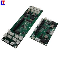Carte de contrôle PCB Exilis universelle 3,7 V RGB prête à l'emploi, conception 6 V 1 A, OEM ODM RF PCBA avec connecteur M12 4 broches, assemblage PCBA