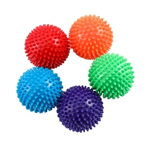Commercio all'ingrosso della fabbrica palla da <span class=keywords><strong>massaggio</strong></span> appuntito in PVC rotondo ad alta densità di <span class=keywords><strong>massaggio</strong></span> a mano e piede palla per il viso e il corpo Yoga pratica - Product Image 2
