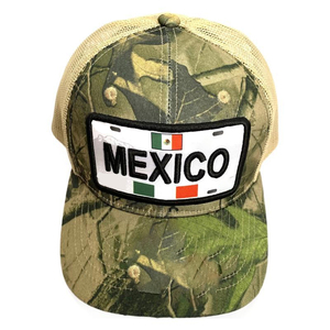 Mexica Gorra de béisbol bordada para hombre Tamaño grande Circunferencia de la cabeza profunda Sombrero de Sol Americano para exteriores Sombrero de México - Product Image 3