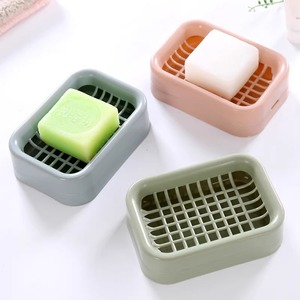 <b>Mesh</b> Soap Dish Rectangular 12x8x3cm Drainable <b>Plastic</b> For Bathroom Sink - Product Image 3