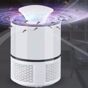 Nouvelle Lampe <span class=keywords><strong>Anti</strong></span>-Moustiques Électrique à LED UV 360 Degrés Alimentée par <span class=keywords><strong>USB</strong></span>, Piège à Insectes Tueur d'Insectes en Gros - Product Image 3