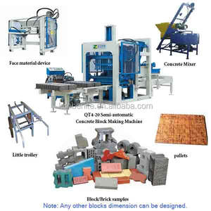 QT15-15 pressa idraulica vibrazione pavimentatrice pietra macchina automatica blocco di mattoni linea di produzione professionale fabbricazione in cina - Product Image 3