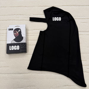 HIJAB <span class=keywords><strong>Masque</strong></span> de performance multi-sports noir pour femmes, ajustable, respirant, antidérapant, séchage rapide, pour la course à pied, le <span class=keywords><strong>ski</strong></span>, la randonnée - Product Image 2