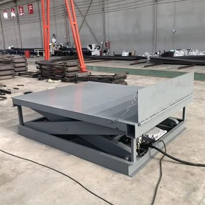 हाइड्रोलिक फिक्स्ड कैंची लिफ्ट प्लेटफॉर्म लिफ्ट इलेक्ट्रिक बड़े टनभार कारखाने गोदाम लोड और अनलोडिंग लिफ्ट - Product Image 3