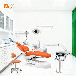 Fauteuil dentaire avec écran TV intégré et radiographie, ensemble complet avec tabouret dentaire - Product Image 1