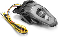 Feu arrière LED pour moto LAVITIN avec contrôle par application mobile pour Yamaha Y16ZR LC135 V8, clignotant, feu stop, 7 couleurs