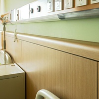 Panneau stratifié compact DEBO pour les murs intérieurs des hôtels et des hôpitaux, classe de résistance au feu B, installation facile, garantie de 5 ans