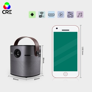Máy chiếu nhỏ dành cho điện thoại di động Android có WIFI Máy chiếu tiện dụng chạy bằng pin Cube - Product Image 4