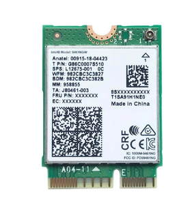 อะแดปเตอร์ไร้สายภายใน M.2 E-Key Dual Band AC รองรับ 2.4G 5G WiFi 5.0 สำหรับแล็ปท็อปและเดสก์ท็อป Intel รุ่นที่ 8/9 - Product Image 1