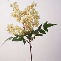 Kunstmatige Nandina-bes bloemstelen, herfstfruit Nandina schuimbes takken, groen decoratie te koop