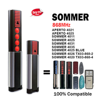 Télécommande SOMMER 4020 TX03-868-4 868 MHz pour ouvre-porte de garage/portail 4026 TX03-868-2 4031 TX08-868-4 4035 4025 4021 4011