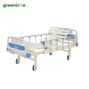 Cama de cabecera médica de acero inoxidable con descuento de 2 camas de hospital manuales - Product Image 5