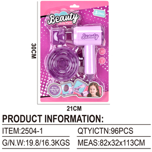 Ensemble <span class=keywords><strong>de</strong></span> sèche-cheveux et d'accessoires <span class=keywords><strong>de</strong></span> <span class=keywords><strong>coiffure</strong></span> réalistes en plastique BaoHan pour enfants, <span class=keywords><strong>jouet</strong></span> <span class=keywords><strong>de</strong></span> <span class=keywords><strong>salon</strong></span> <span class=keywords><strong>de</strong></span> <span class=keywords><strong>coiffure</strong></span> pour filles - Product Image 2