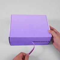 Caja de Cartón Corrugado Ecológica con Relieve, Laminado Mate, Cierre Magnético y Diseño Personalizado