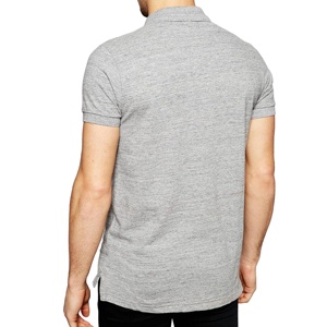 Polo de manga corta de algodón 100% para hombre, prenda en blanco colorida de estilo liso formal promocional al por mayor de Bangladesh - Product Image 2