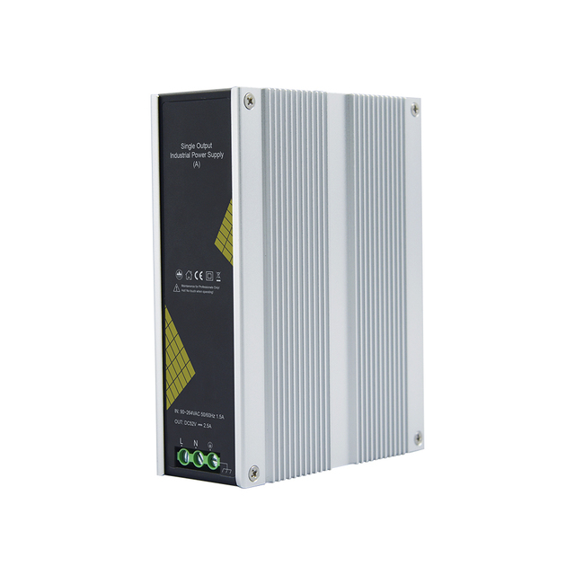 Industrial 130W 52V Power Supply 2.5A AC 90-264V DIN Rail Switching Power Supply Wide Temperature 6KV Surge