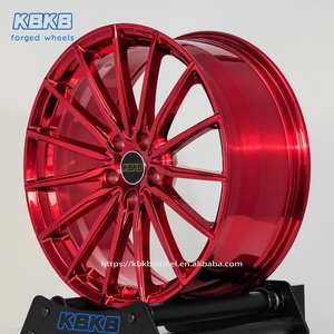 Jantes forgées personnalisées KBKB rouges de 16 à 24 pouces pour BMW M3 M5 E60 763M F87, jantes <span class=keywords><strong>HRE</strong></span> Spinner pour Mercedes-Benz W221 W222 W223 W212 W213 - Product Image 4