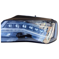 Kit de phares avant LED complets style Dragon Ball pour Audi A8 D4 2010-2013 avec clignotants dynamiques DRL 12V