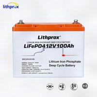 Lithium-Eisenphosphat LFP 12V100AH Faltbare Rollstuhl-Batterie Sicher Stabil Vibrationsbeständig für Elektro-Dreirad Roller MSDS