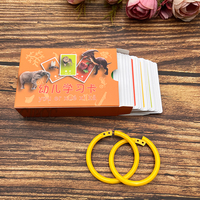 Jeu de cartes de tarot personnalisé de haute qualité avec dorure à chaud, écologique, en papier d'art épais, avec guide d'étude imprimé en anglais et boîte de rangement pour enfants