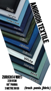 220gsm ผ้าถักหลากสีสำหรับเด็กผู้ชายเด็กผู้หญิงกางเกงวอร์มผ้าถักพิมพ์ลาย4ทิศทางน้ำหนักเบาป้องกันไฟฟ้าสถิตสำหรับ100% - Product Image 4