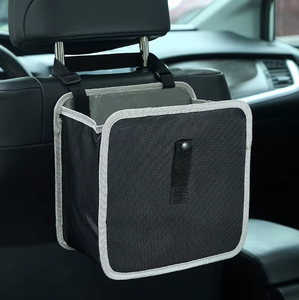 Boîte de rangement suspendue pour dossier de siège de voiture en tissu Oxford, poubelle de voiture, accessoires d'intérieur automobile - Product Image 5