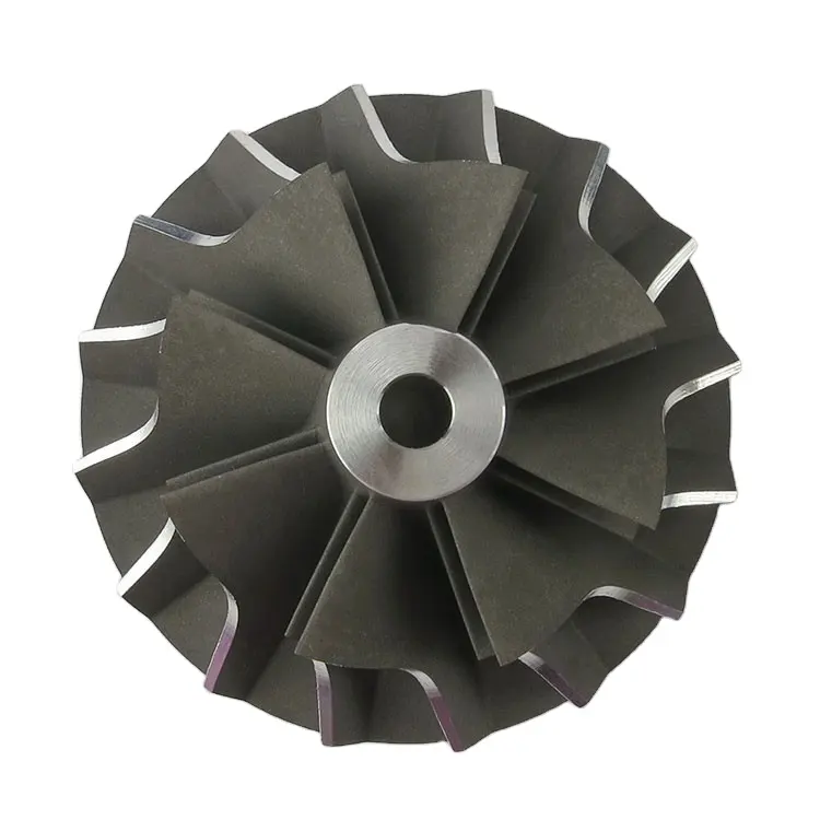 Di alta Precisione della Turbina del Turbocompressore T04B 410514-0018 Billet Ruota del Compressore