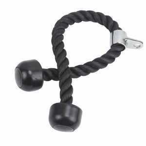 Barra de Tracción de Nylon Negra para Entrenamiento Físico, Accesorio para Gimnasio y Ejercicio en Casa - Product Image 3